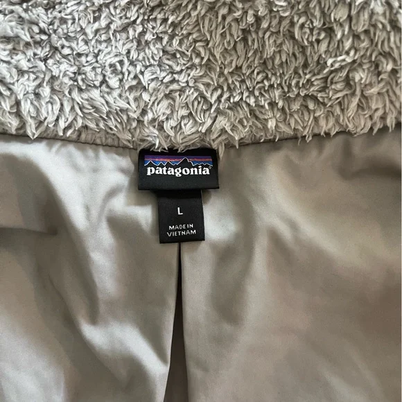 🌄 Patagonia Women’s Los Gatos Fleece Vest Drifter Grey Gray Size L Cozy Layering - Picture 6 of 13